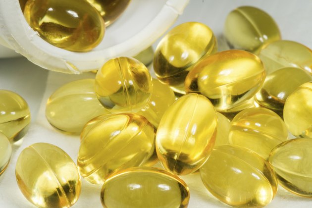 Omega 3 fish oil capsules