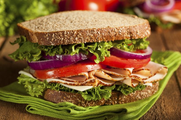 Homemade Turkey Sandwich