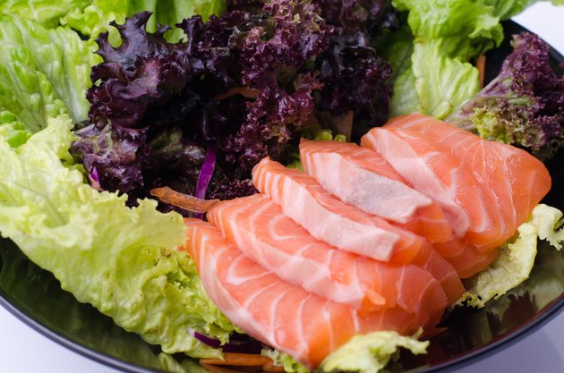 Salmon salad