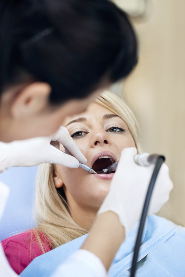 Dental Work on Teen - Teeth Polishing