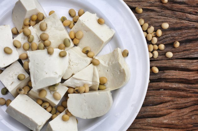 Soybeans and tofu