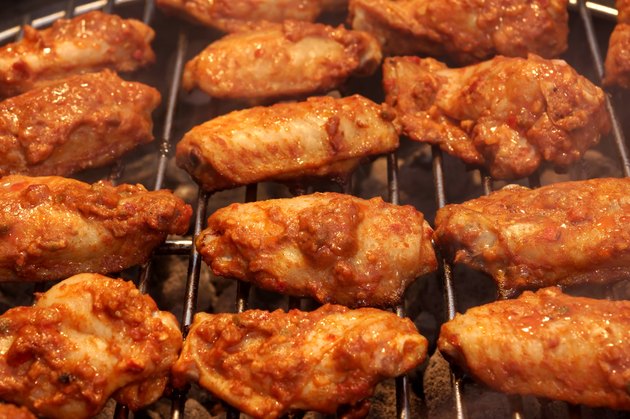 Buffalo Chicken Wings Background