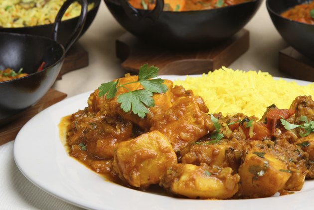 Indian Curry Meal