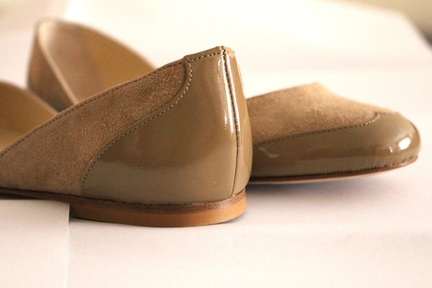 Beige Flat Shoes
