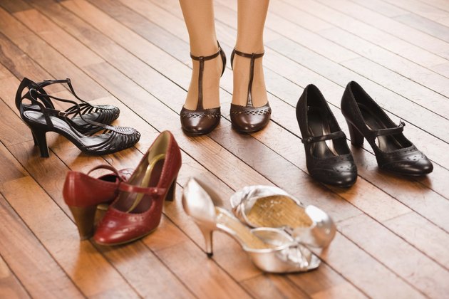 Woman with high heels