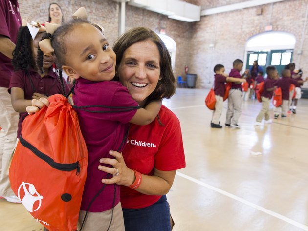 Lassie Joins Save the Children "Prep Rally" Before Katrina Anniversary