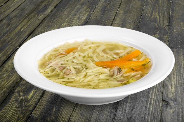 Soup, Chicken, Noodles