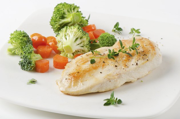 chicken fillet with vegetables