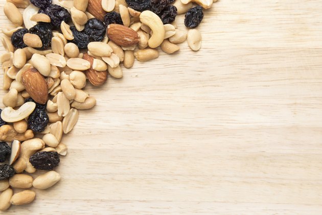 Trail mix seed background