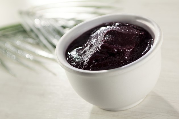 Acai in the pot