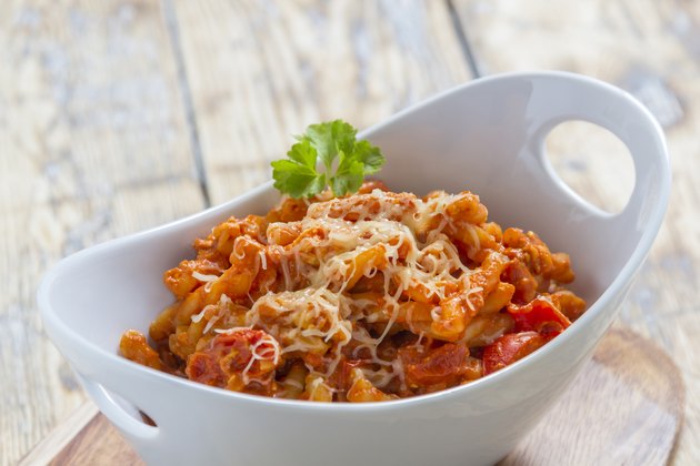 Pasta in a bowl