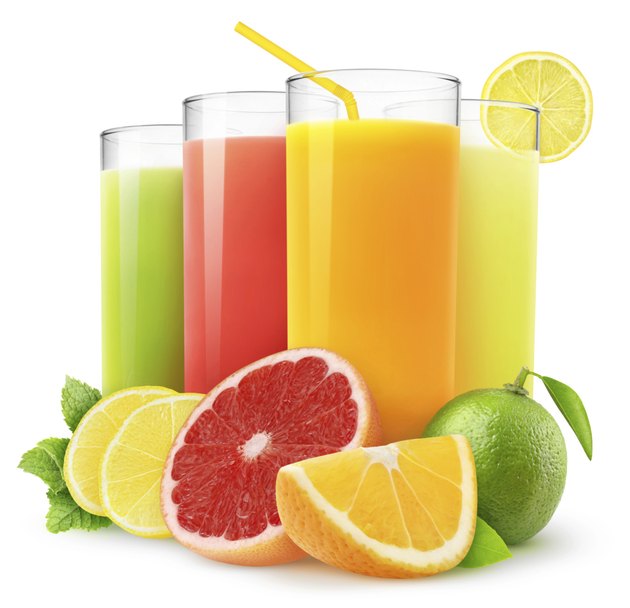 Fresh citrus juices