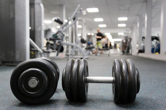 the gym