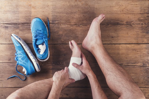 Injured runner