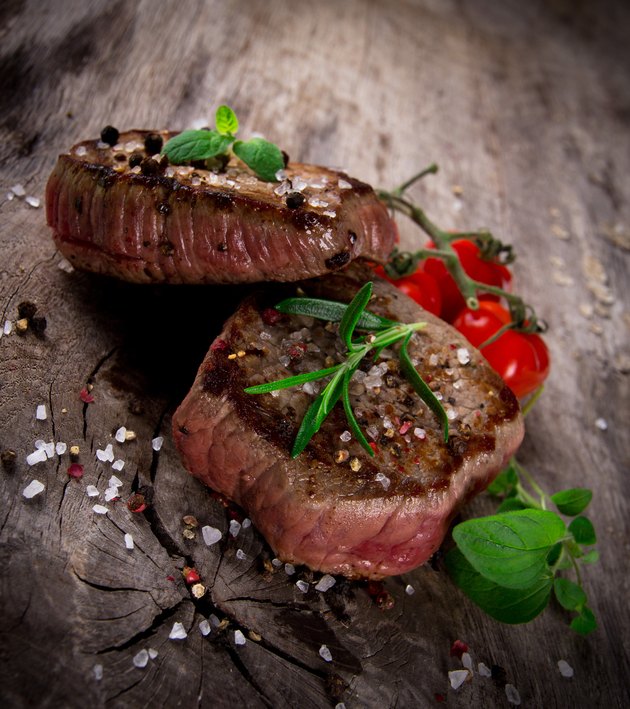 Delicious beef steak
