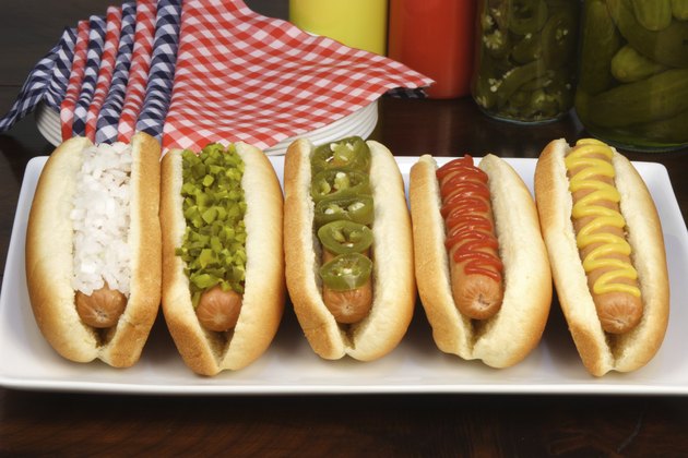 Delicious hot dogs