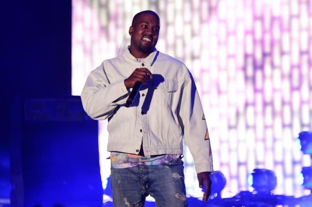 INDIO, CA - APRIL 15: Hip-hop artist Kanye West performs onstage during day 1 of the 2016 Coachella Valley Music & Arts Festival Weekend 1 at the Empire Polo Club on April 15, 2016, in Indio, California. (Photo by Frazer Harrison/Getty Images for Coachella)