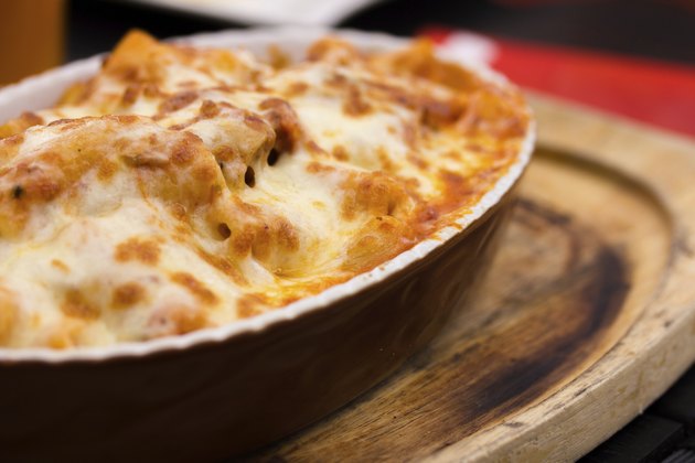 Baked rigatoni