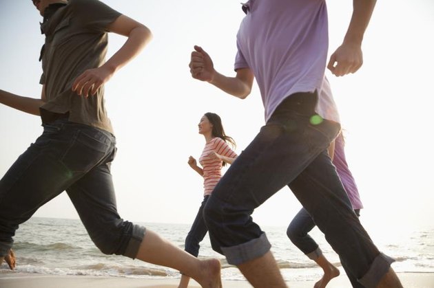 Running.