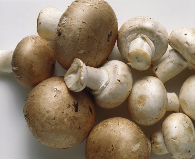White Mushrooms & Brown Mushrooms
