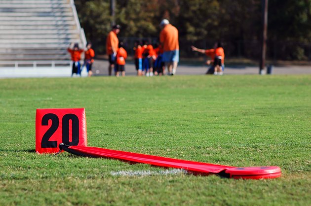 Huddle at the 20 Yard Line