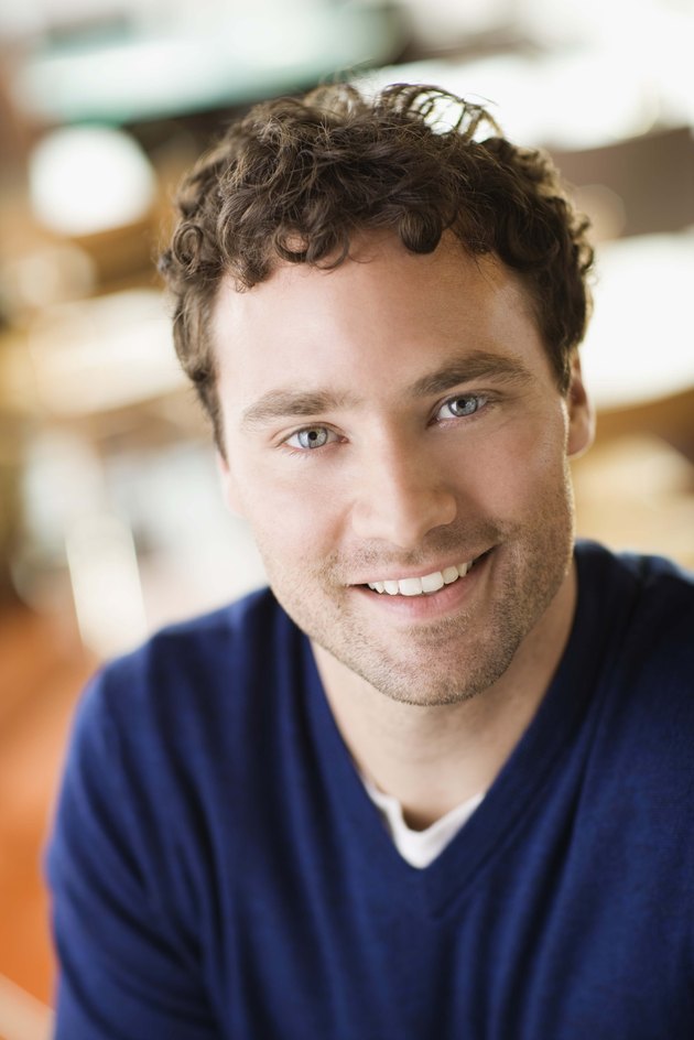 Portrait of smiling man