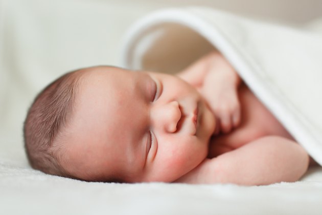beautiful sweet newborn baby