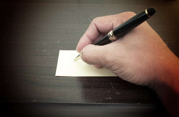 Pen note