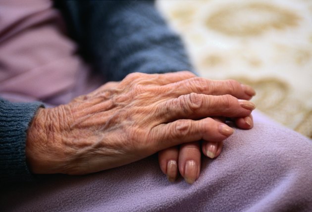 Hands of Elderly Woman