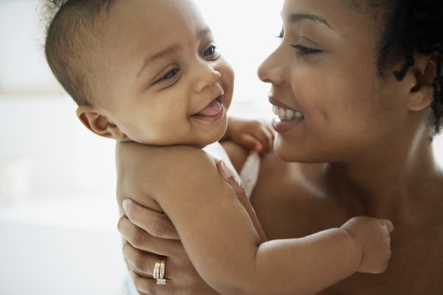 Mother with Happy Baby