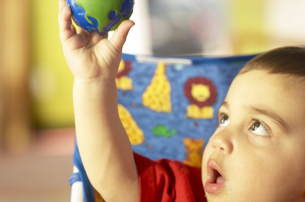 Child with world