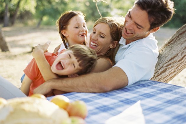 Family relaxing