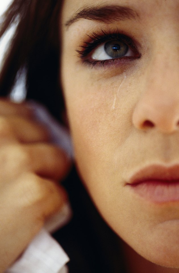 Crying woman
