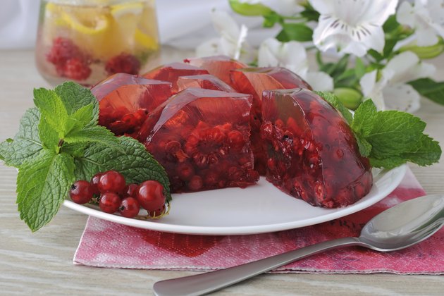 Dessert of berries