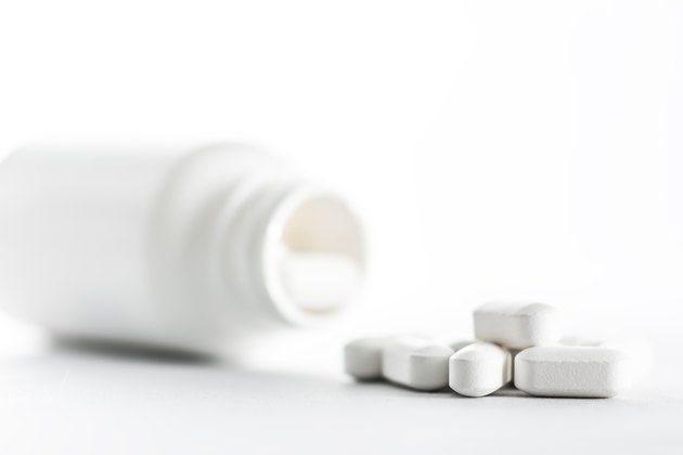 White Bottle and white pills