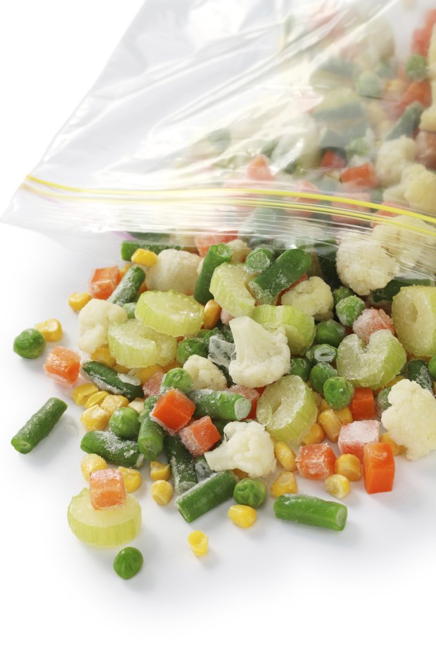 homemade frozen vegetables