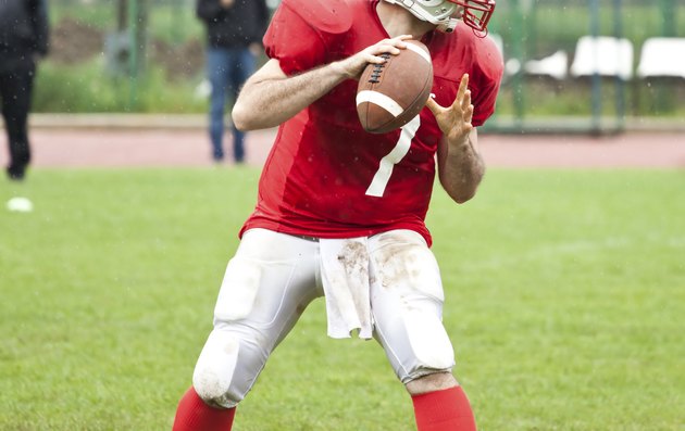 American football match