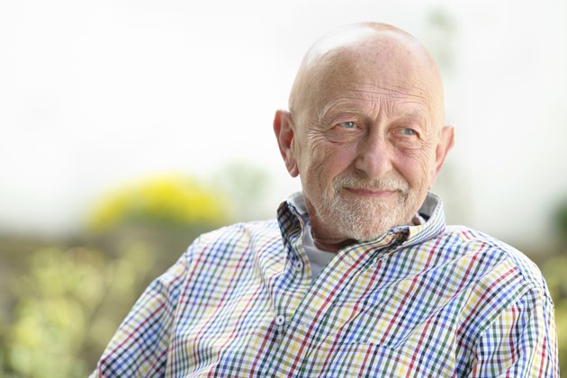 Portrait of senior man