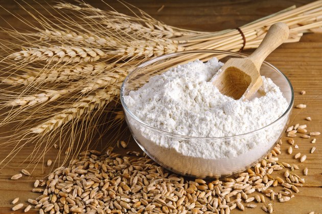wheat, grain and flour