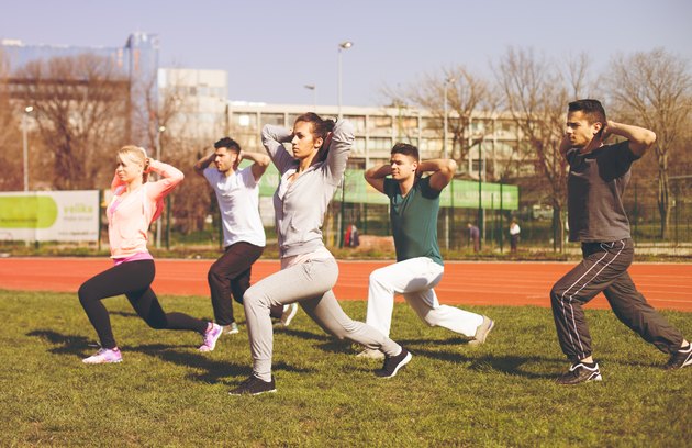 Lunge for a healthy life