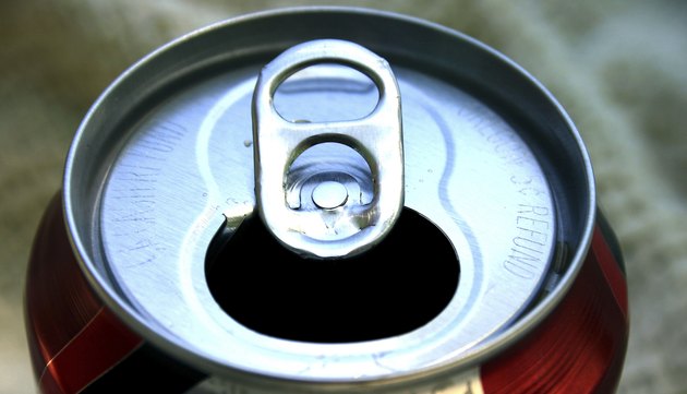 Lid of a pop can