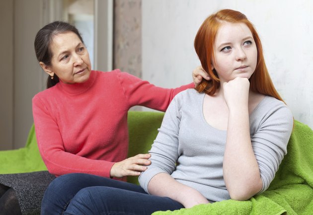 Mature woman tries reconcile with daughter