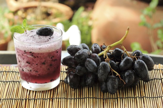 Grape smoothie