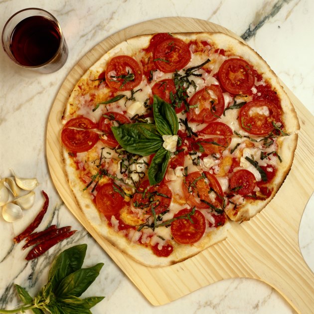 Tomato and Basil Pizza