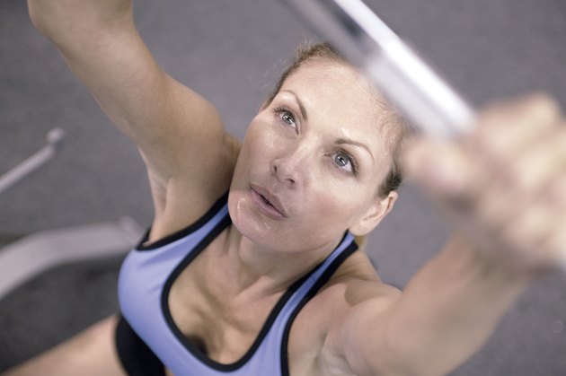 Woman exercising