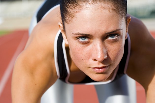 Determined woman
