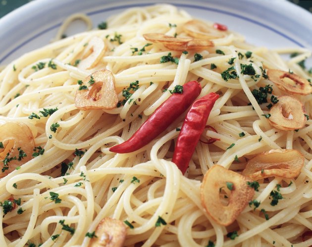 Aglio E Olio Pepperoncino, Close Up