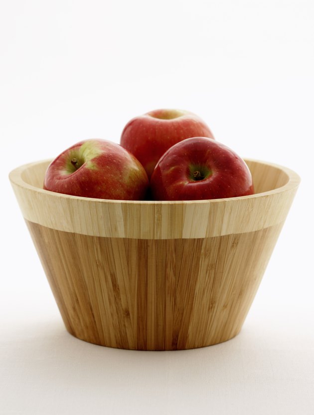 Apples in basket
