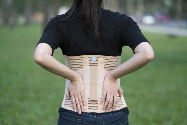 Back support for muscle back