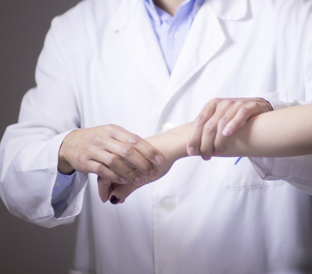 Doctor patient medical examination